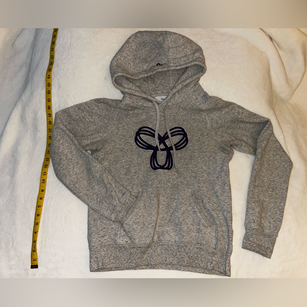 TNA Grey Pullover Hoodie — Size Small